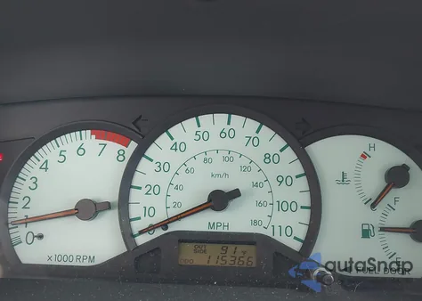 2003 Toyota Corolla Le z USA, uszkodzony, nr VIN JTDBR32E030024022